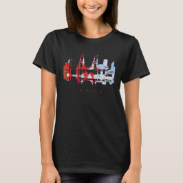 東京日本スカイラインネオントラベルTシャツ Tシャツ