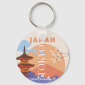 東京日本トラベルアート キーホルダー (裏面)