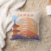 東京日本トラベルアート クッション (ブランケット)