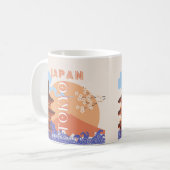 東京日本トラベルアート コーヒーマグカップ (正面左)