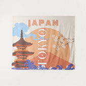 東京日本トラベルアート タペストリー (正面(横))