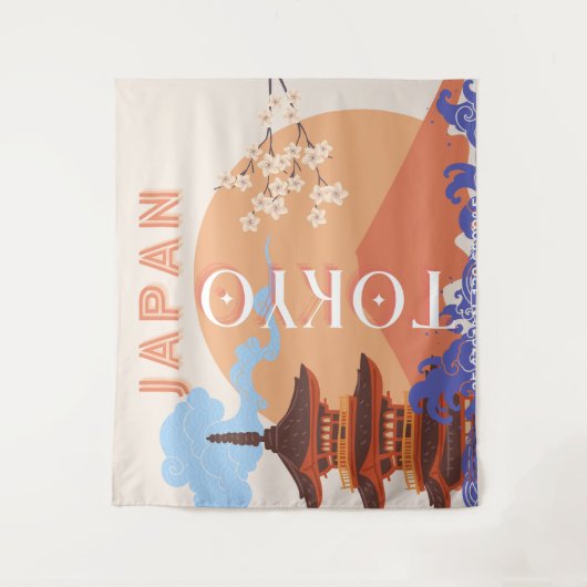 東京日本トラベルアート タペストリー (正面)