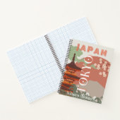 東京日本レトロ旅行芸術 ノートブック (内部)