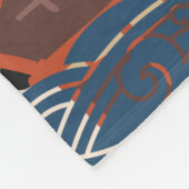 東京日本レトロ旅行芸術 フリースブランケット (角)