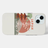 東京日本レトロ旅行芸術 Case-Mate iPhoneケース (裏面 (横))