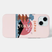 東京日本レトロ旅行芸術 Case-Mate iPhoneケース (裏面 (横))