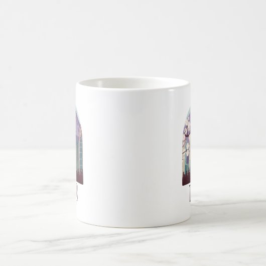 東京日本ヴィンテージ旅行コーヒーマグ コーヒーマグカップ (中央)