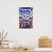 東京日本ヴィンテージ旅行 ポスター (キッチン)
