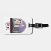 東京日本ヴィンテージ旅行 ラゲッジタグ (正面横)