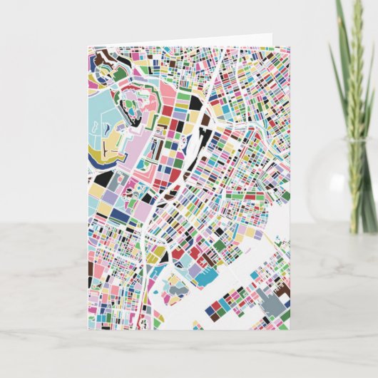 東京日本地図 カード (正面)