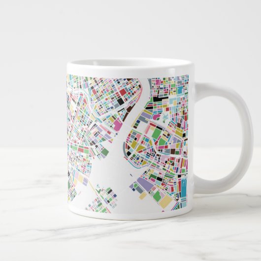 東京日本地図 ジャンボコーヒーマグカップ (右)