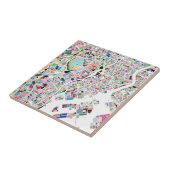 東京日本地図 タイル (側面)