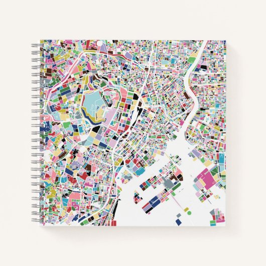 東京日本地図 ノートブック (正面)