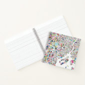 東京日本地図 ノートブック (内部)