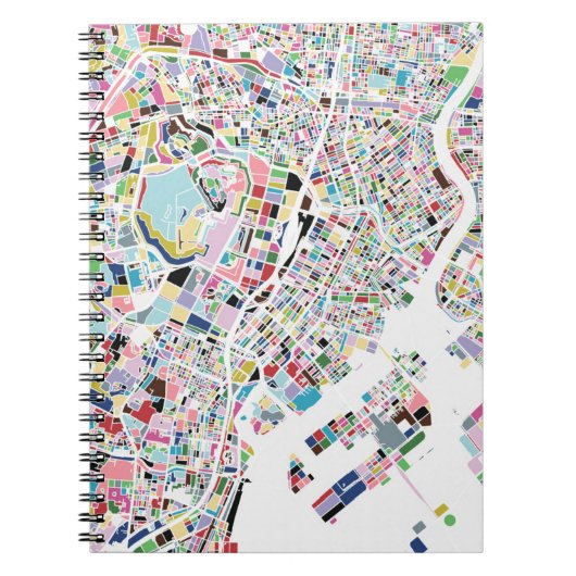 東京日本地図 ノートブック (正面)