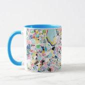 東京日本地図 マグカップ (左)