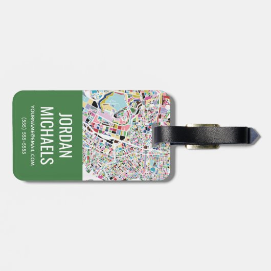 東京日本地図 ラゲッジタグ (裏面横)