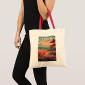 東京日本旅行アートヴィンテージ トートバッグ (正面(商品))