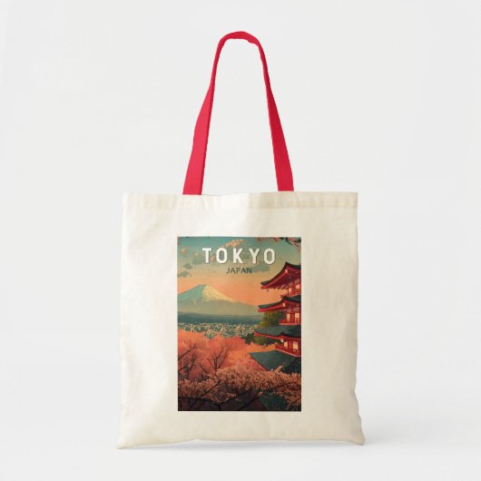 東京日本旅行アートヴィンテージ トートバッグ (正面)