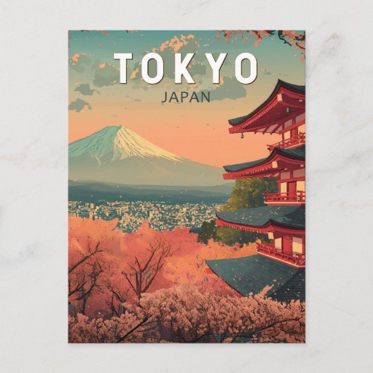 東京日本旅行アートヴィンテージ ポストカード (正面)