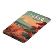 東京日本旅行アートヴィンテージ マグネット (左側)