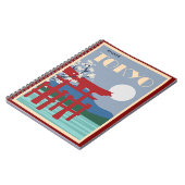 東京日本旅行ポスター ノートブック (左側)