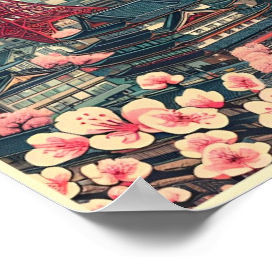 東京日本旅行ヴィンテージギフトポスター ポスター (角)