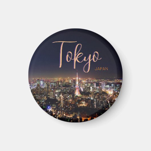 東京日本景観マグネット お土産 記念品 ギフト マグネット (正面)