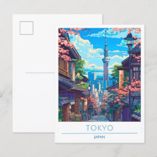 東京日本美術ヴィンテージ旅行 ポストカード