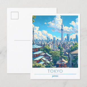 東京日本美術ヴィンテージ旅行 ポストカード