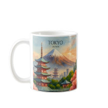 東京日本都市景観水彩画のお土産