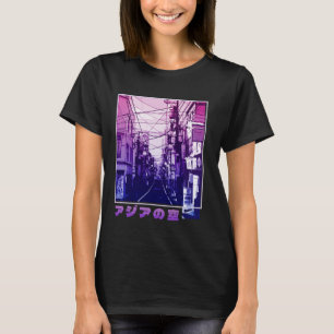 東京日本90年代日本の美学Vaporwaveストリート Tシャツ