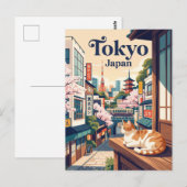 東京日本 ポストカード (正面/裏面)