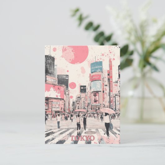 東京日本 ポストカード (スタンド正面)