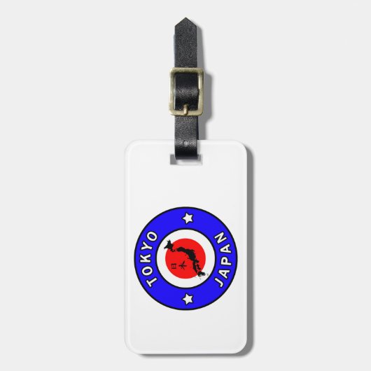 東京日本 ラゲッジタグ (正面縦)