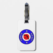 東京日本 ラゲッジタグ (裏面縦)