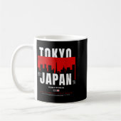東京日本 昇る太陽の国 オリジナル St コーヒーマグカップ (左)