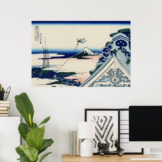 東京浅草本願寺 ポスター (ホームオフィス)