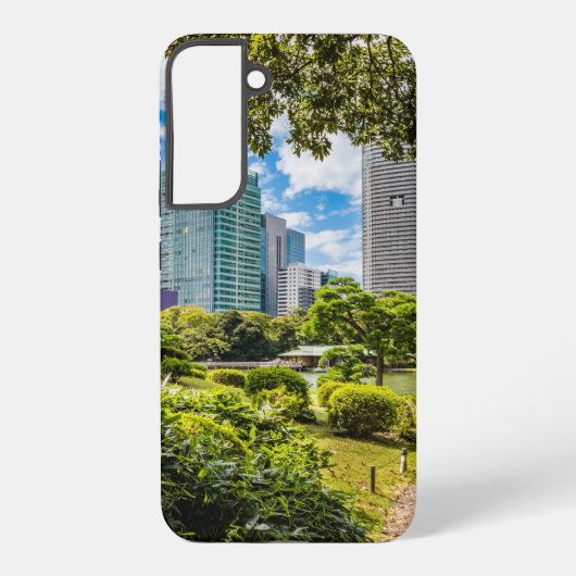 東京浜離宮恩賜庭園の散歩 SAMSUNG GALAXYケース (裏面)