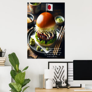 東京照り焼き誘惑24x36 ポスター