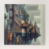 東京皇居ランドスケープ日本旅行 ジグソーパズル (横)