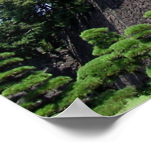 東京皇居富士見櫓 ポスター (角)