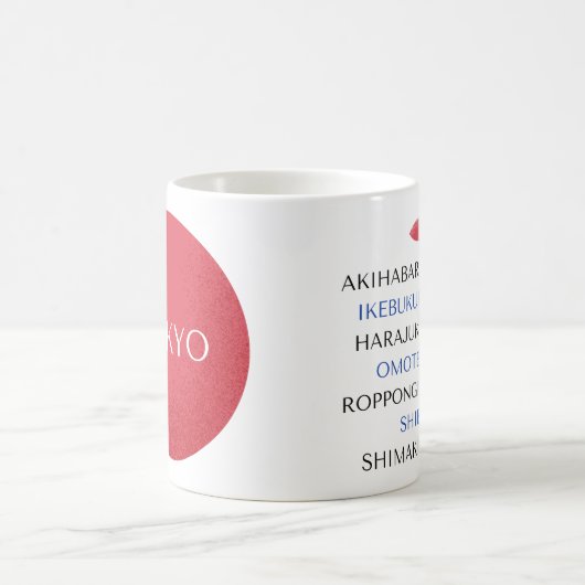 東京等 コーヒーマグカップ (中央)