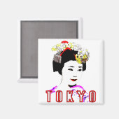 東京芸者マグネット マグネット (正面/裏面)