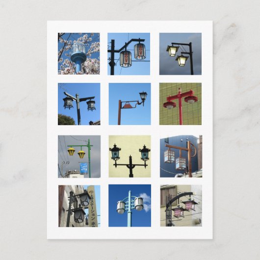 東京街灯 ポストカード (正面)
