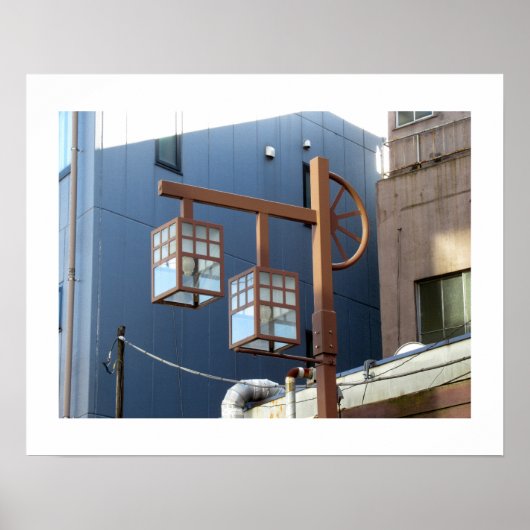 東京街灯：浅草 ポスター (正面)