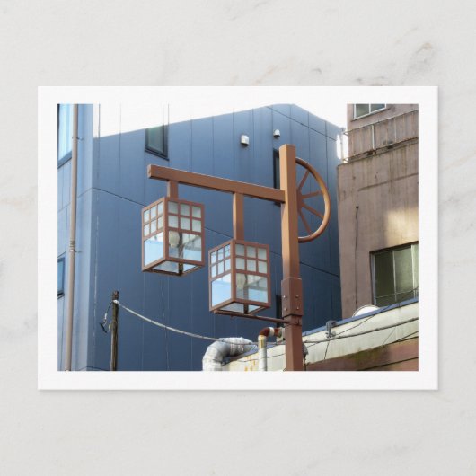 東京街灯:浅草 ポストカード (正面)