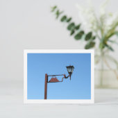 東京街灯：西日暮里富士見坂 ポストカード (スタンド正面)