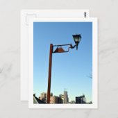 東京街灯：西日暮里富士見坂 ポストカード (正面/裏面)