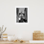 東京街灯:銀座美油通 ポスター (キッチン)